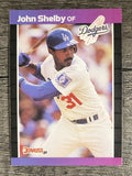 1989 Donruss #314 John Shelby
