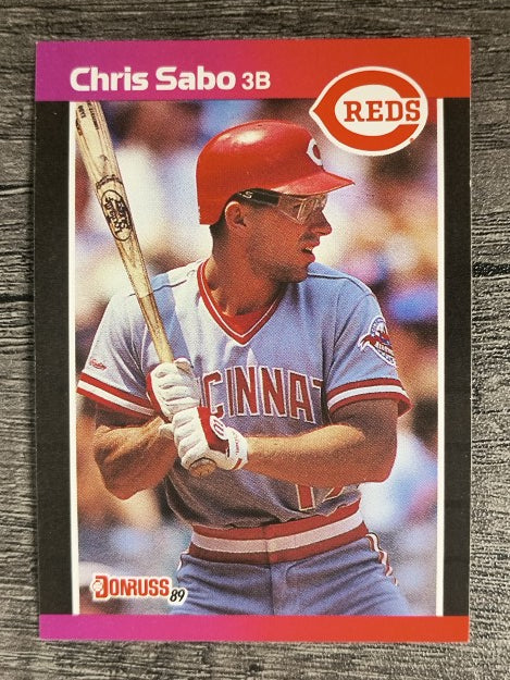 1989 Donruss #317 Chris Sabo RC