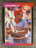 1989 Donruss #317 Chris Sabo RC