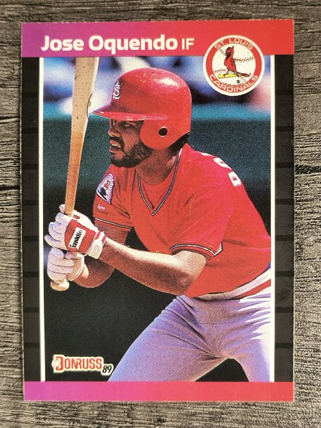 1989 Donruss #319 Jose Oquendo