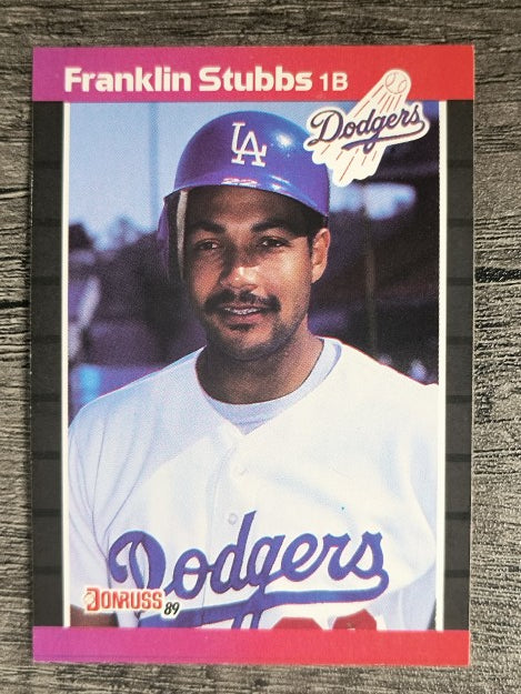 1989 Donruss #321 Franklin Stubbs