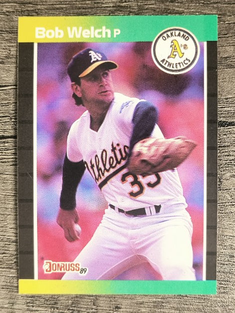 1989 Donruss #332 Bob Welch