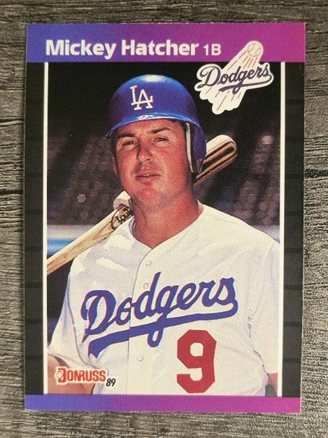 1989 Donruss #346 Mickey Hatcher