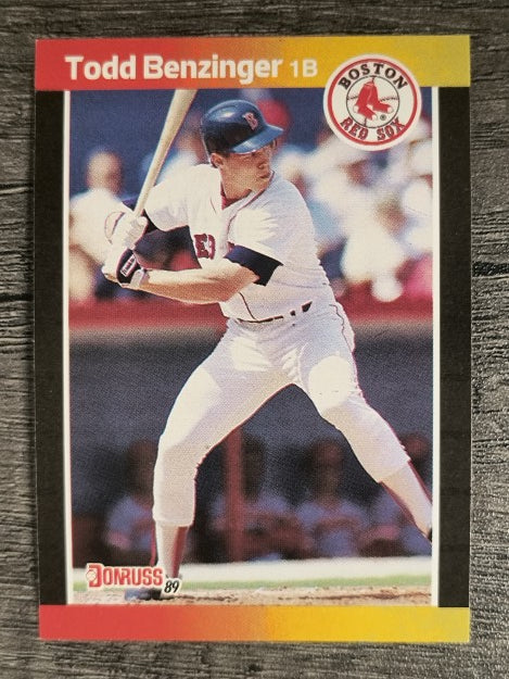 1989 Donruss #358 Todd Benzinger