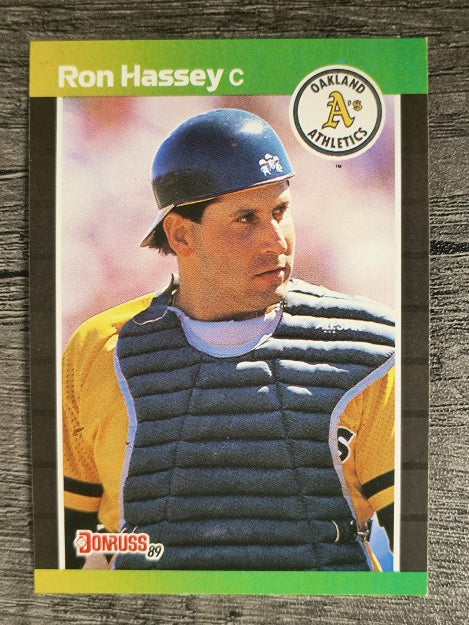 1989 Donruss #361 Ron Hassey