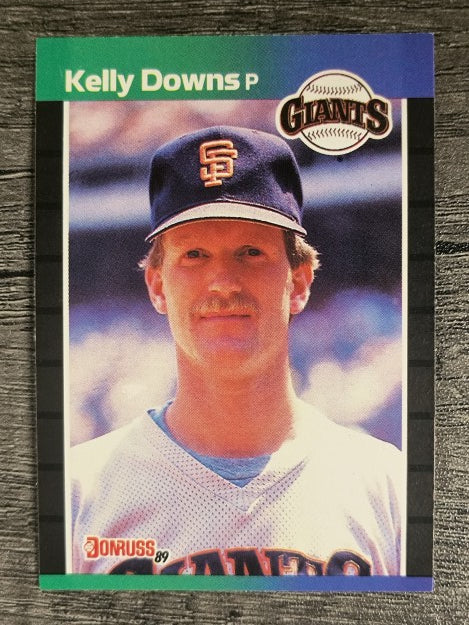 1989 Donruss #367 Kelly Downs