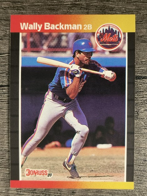 1989 Donruss #383 Wally Backman