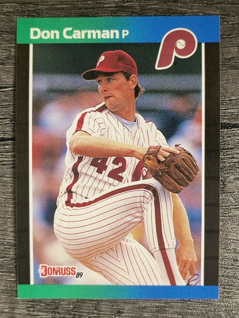 1989 Donruss #396 Don Carman