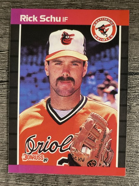 1989 Donruss #406 Rick Schu