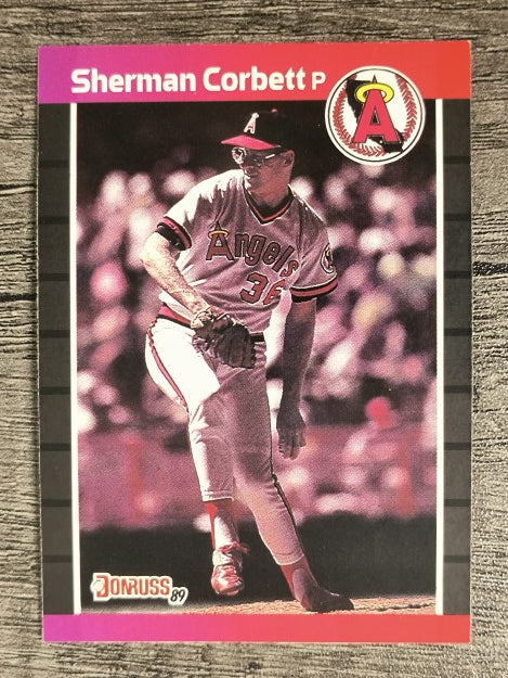 1989 Donruss #407 Sherman Corbett RC