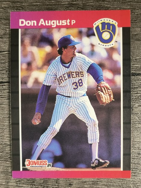 1989 Donruss #410 Don August