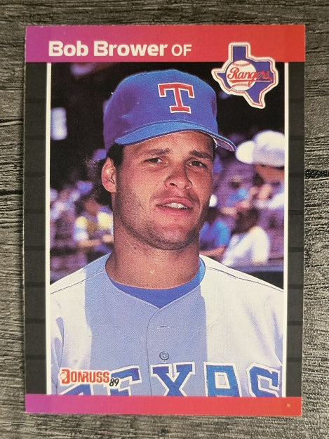 1989 Donruss #411 Bob Brower