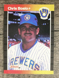 1989 Donruss #412 Chris Bosio