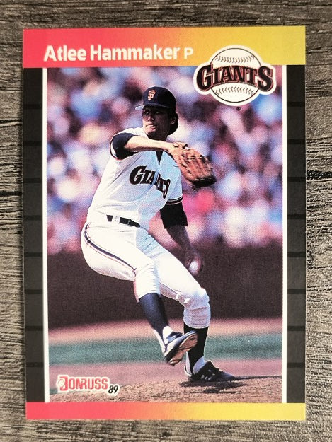 1989 Donruss #414 Atlee Hammaker