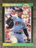 1989 Donruss #419 Allan Anderson