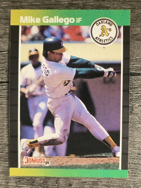 1989 Donruss #422 Mike Gallego