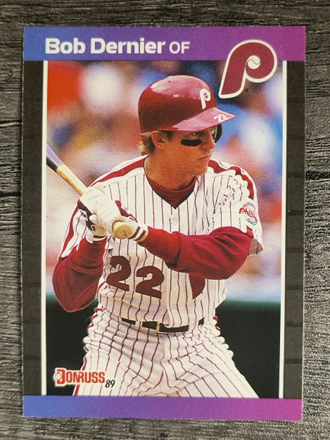 1989 Donruss #430 Bob Dernier