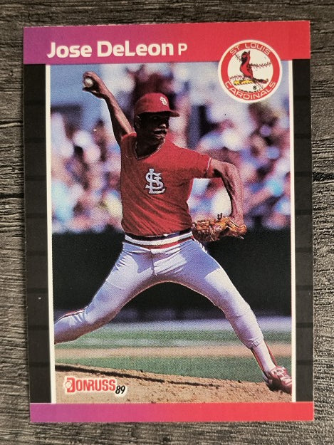 1989 Donruss #437 Jose DeLeon