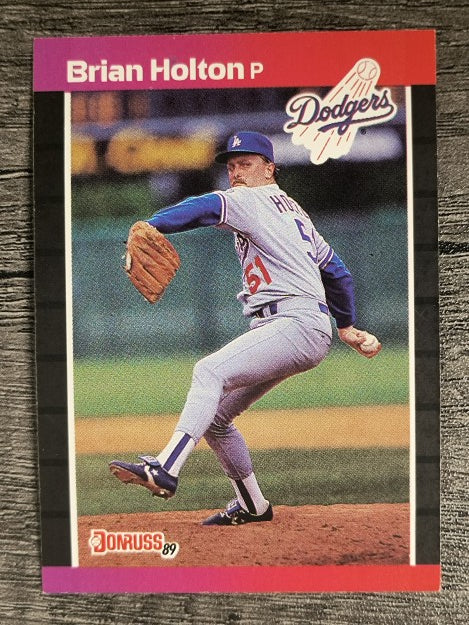 1989 Donruss #439 Brian Holton