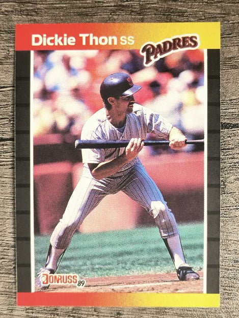 1989 Donruss #441 Dickie Thon