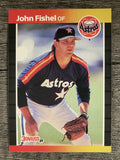 1989 Donruss #443 John Fishel RC