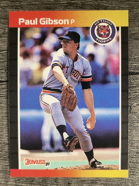 1989 Donruss #445 Paul Gibson