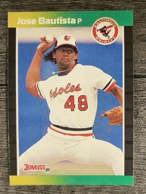 1989 Donruss #451 Jose Bautista RC