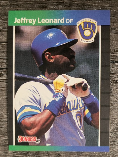 1989 Donruss #457 Jeffrey Leonard