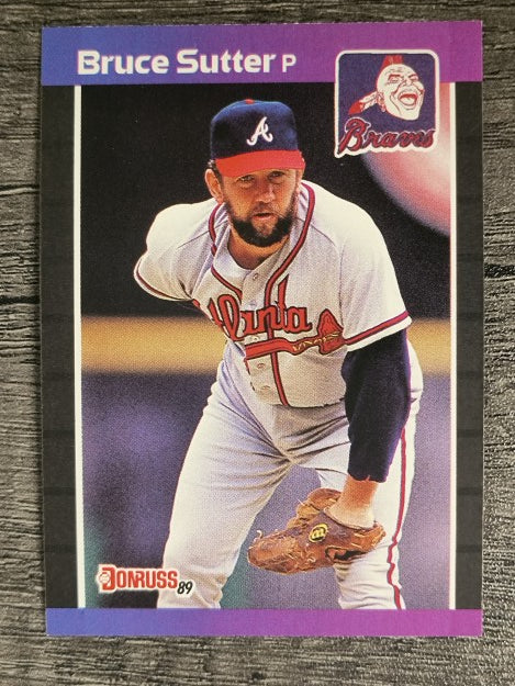 1989 Donruss #458 Bruce Sutter