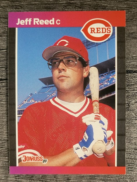 1989 Donruss #469 Jeff Reed