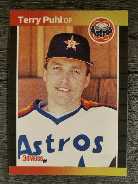 1989 Donruss #472 Terry Puhl