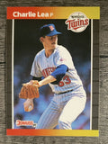 1989 Donruss #473 Charlie Lea