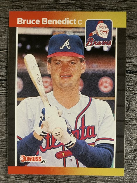 1989 Donruss #475 Bruce Benedict