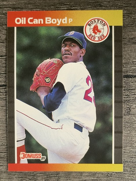 1989 Donruss #476 Oil Can Boyd