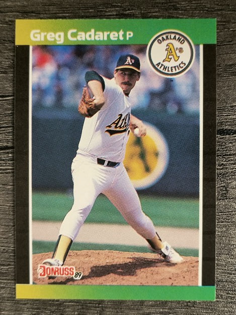 1989 Donruss #479 Greg Cadaret