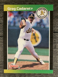1989 Donruss #479 Greg Cadaret