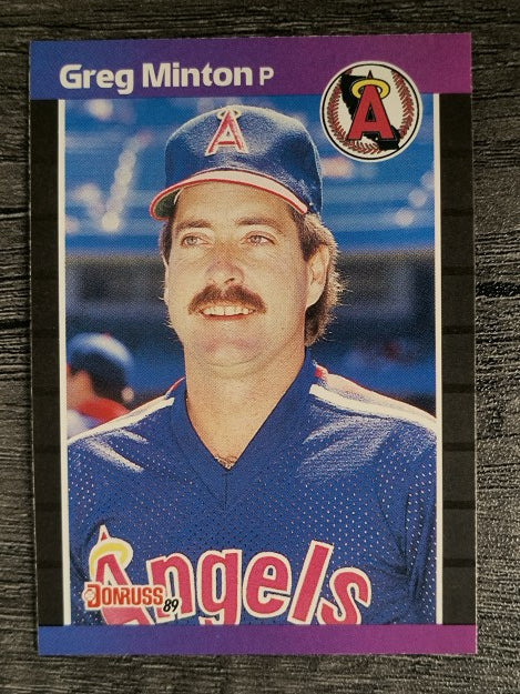 1989 Donruss #490 Greg Minton