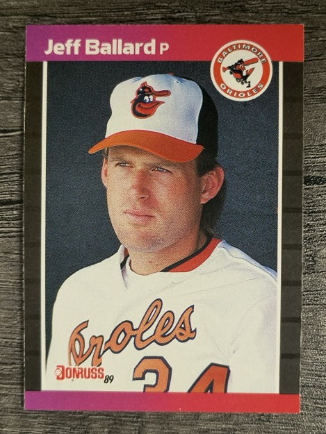 1989 Donruss #495 Jeff Ballard