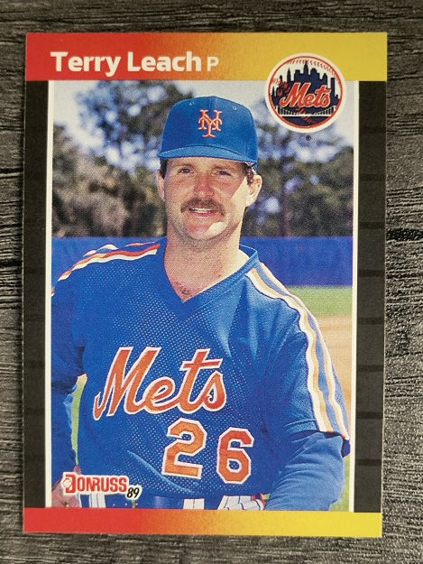 1989 Donruss #502 Terry Leach