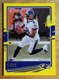 2020 Donruss Press Proof Yellow #33A Lamar Jackson