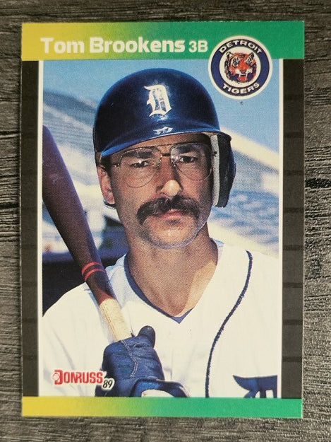 1989 Donruss #508 Tom Brookens