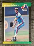 1989 Donruss #511 Brian Holman RC