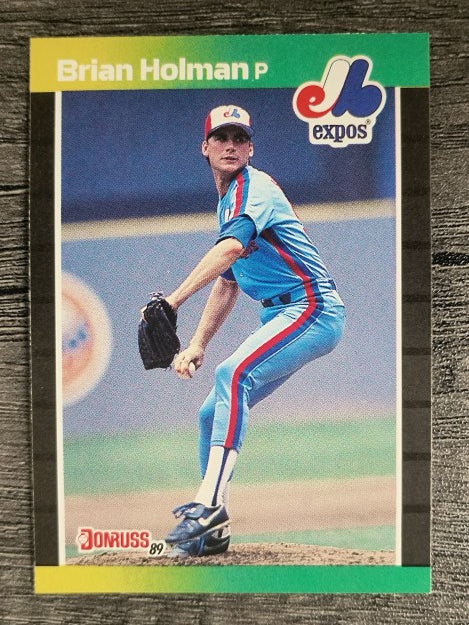 1989 Donruss #511 Brian Holman RC
