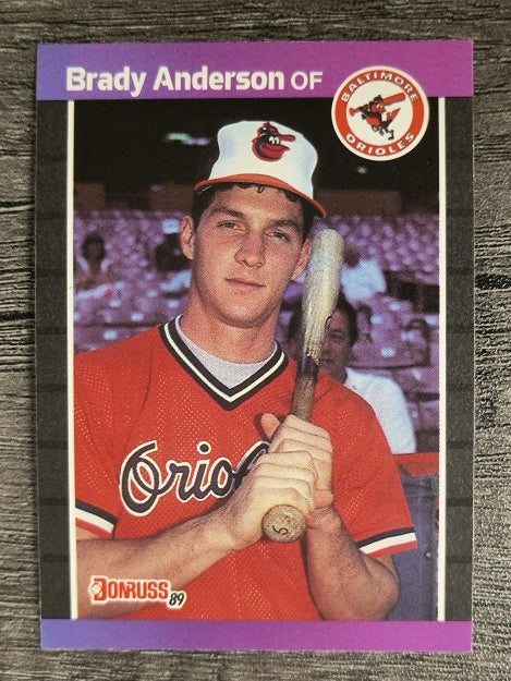 1989 Donruss #519 Brady Anderson RC