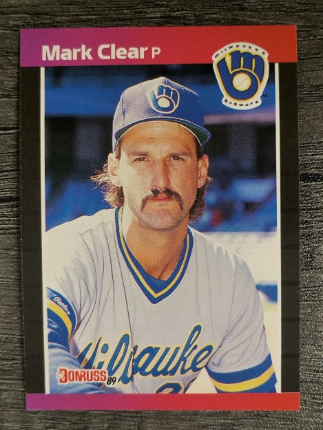 1989 Donruss #528 Mark Clear