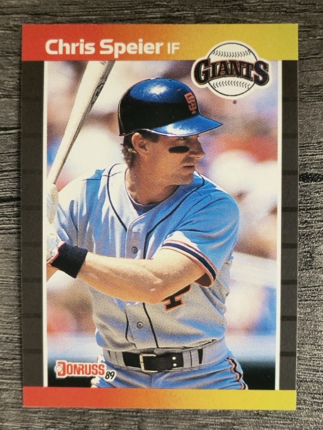 1989 Donruss #532 Chris Speier
