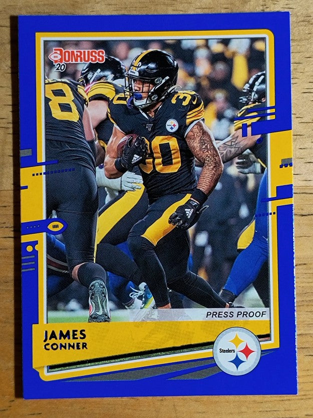 2020 Donruss Press Proof Blue #215 James Conner