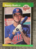 1989 Donruss #537 Randy Bush