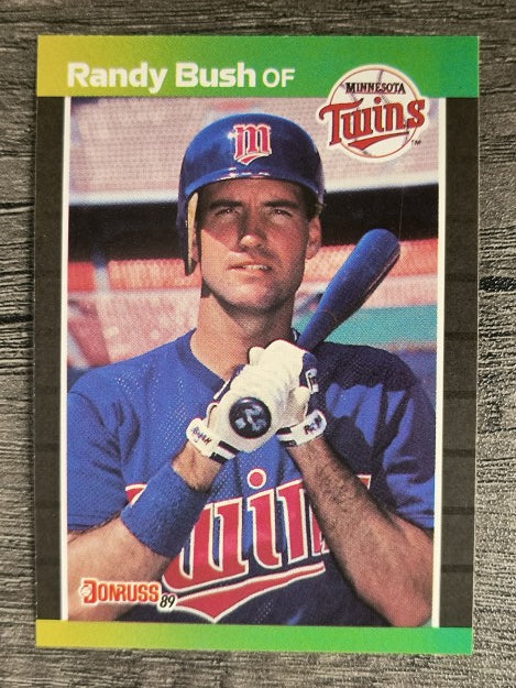 1989 Donruss #537 Randy Bush