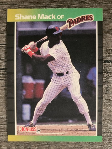 1989 Donruss #538 Shane Mack
